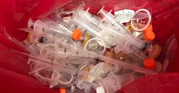 Quy trình khử khuẩn kết hợp với nghiền căt rác thải y tế